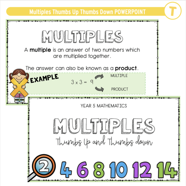 Multiples Thumbs Up Thumbs Down POWERPOINT - Image 2